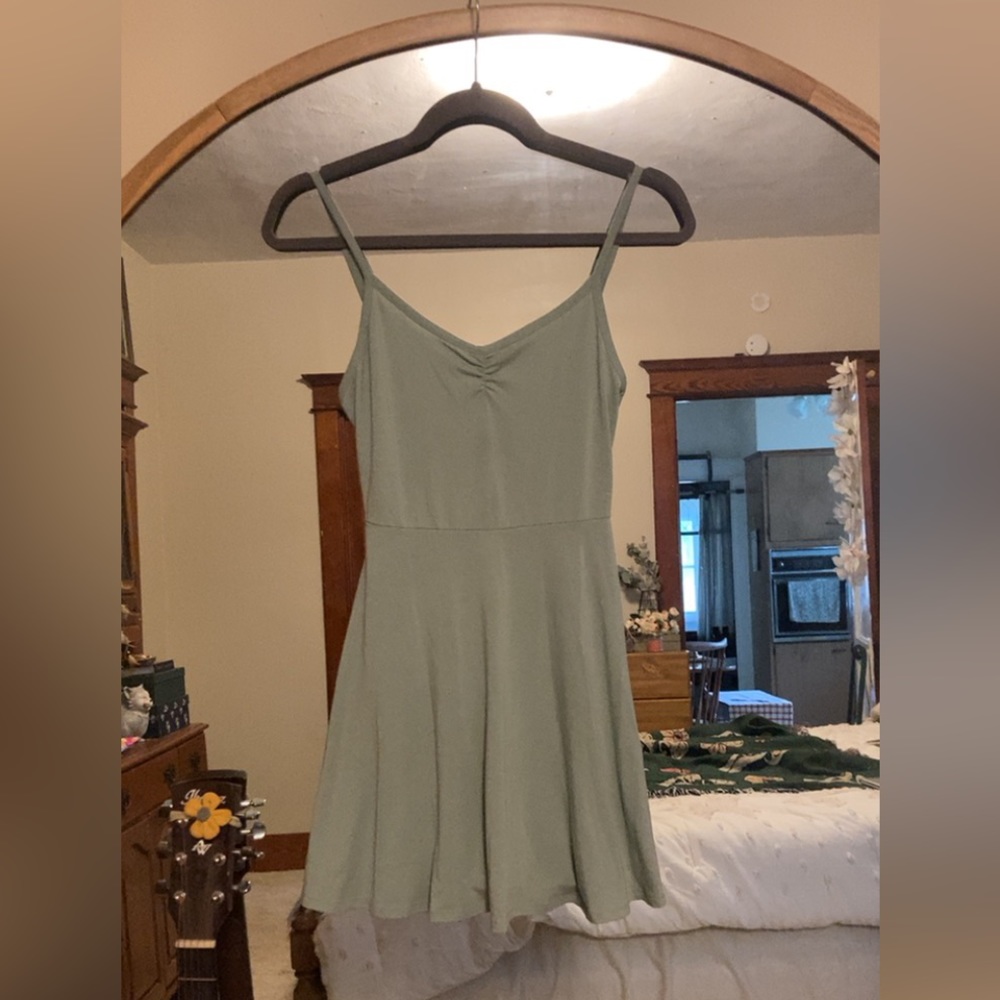 gorgeous sage sundress